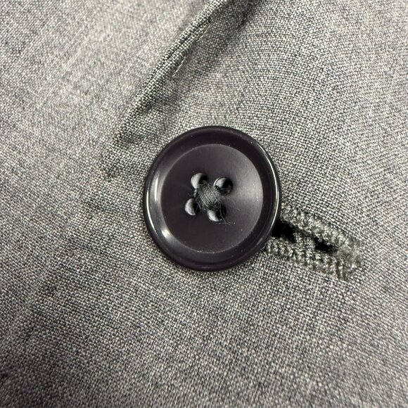Brooks Brothers Suit "346" Explorer Stretch Wool Sharkskin Grey 42R 36x32 - Picture 4 of 14